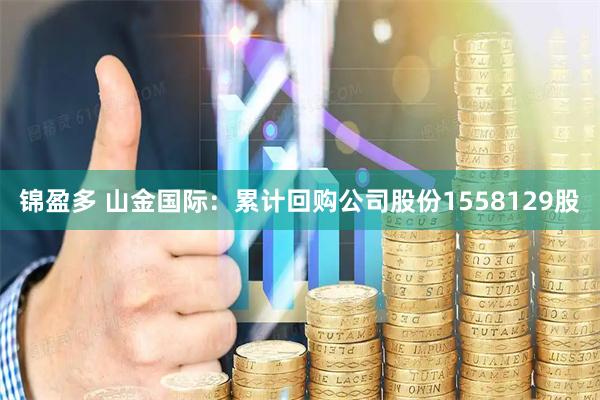 锦盈多 山金国际：累计回购公司股份1558129股